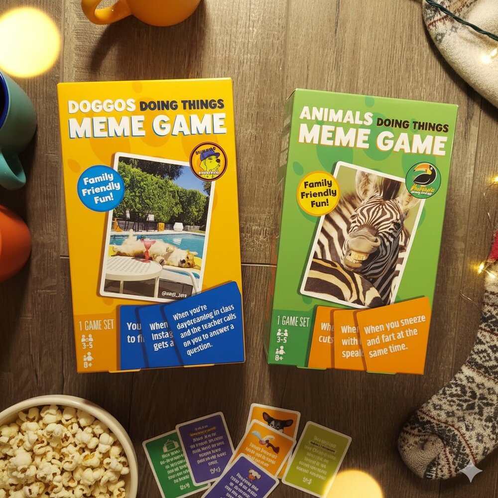 NWT Lot of 2 What Do You Meme? Card Games